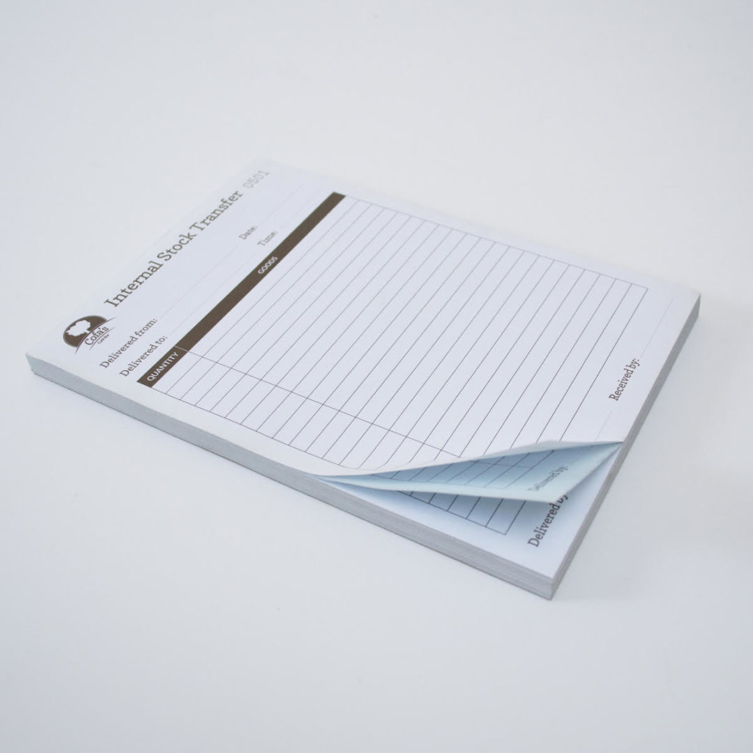 Ncr Pads Glued Ncr Printing